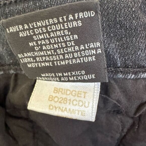 Black Orchard Los Angeles BRIDGET DOUBLE BUTTON SKINNY - DYNAMITE jeans 25 NWT - Picture 8 of 12